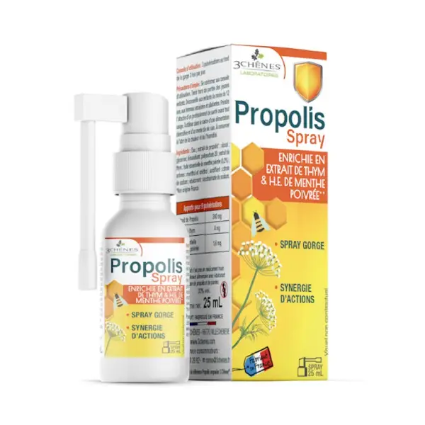 3 CHENES PROPOLIS ORAL SPRY 3 بخاخات فموية من CHENES PROPOLIS