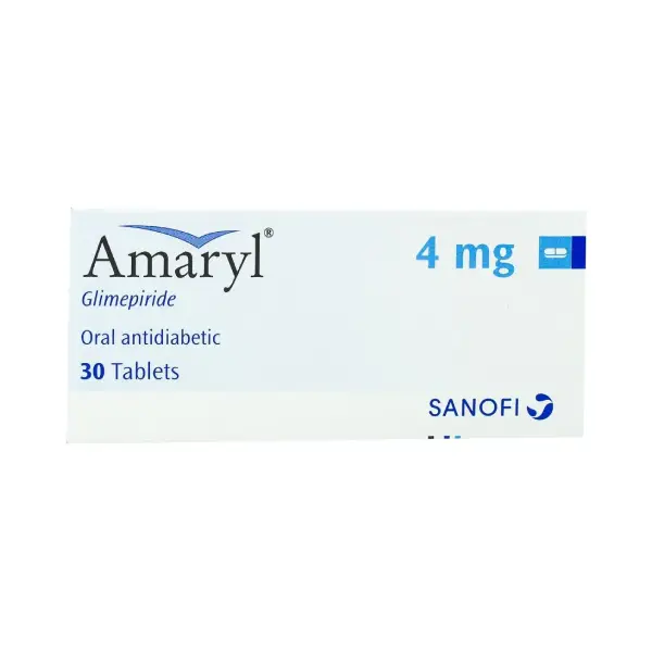 AMARYL 4MG 30_S اماريل 4 مجم 30 قرص