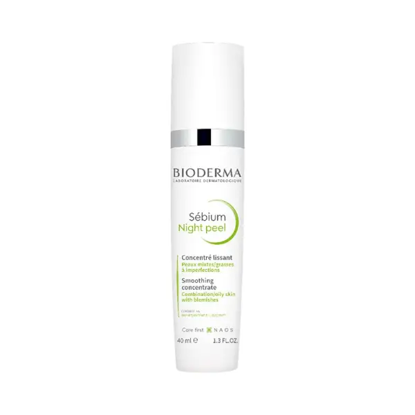 BIODERM SEBIUM NIGHT PEEL CREAM 40ML كريم التقشير الليلي بيوديرما سيبيوم 40 مل