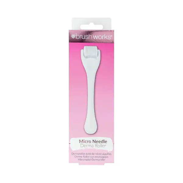 BRUSH WORK DERMA ROLLER MICRO NEEDLE فرشاة عمل ديرما رولر بإبرة دقيقة