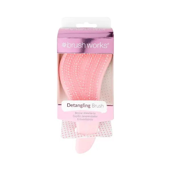 BRUSH WORKS DETANGLING BRUSH فرشاة فك التشابك من بروش ووركس