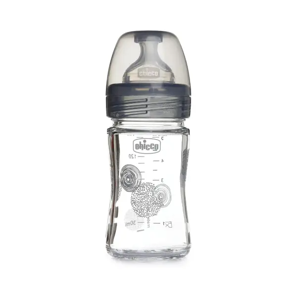 CHICCO WELL BEING NIPPLE SILIC 0M+(2PCS) حلمة رضاعة ويل بينج من تشيكو من السيليكون للأطفال من عمر 0 أشهر فما فوق (قطعتان)