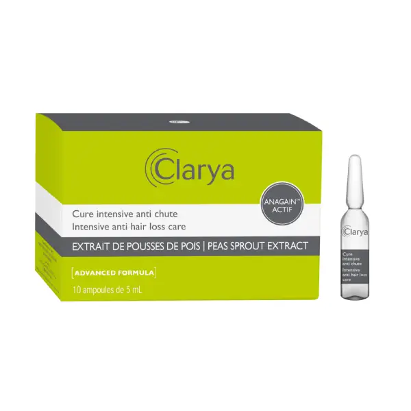 CLARYA ANAGAIN ANTI HAIR LOSS 10 AMPOULES CLARYA ANAGAIN مضاد لتساقط الشعر 10 أمبولات
