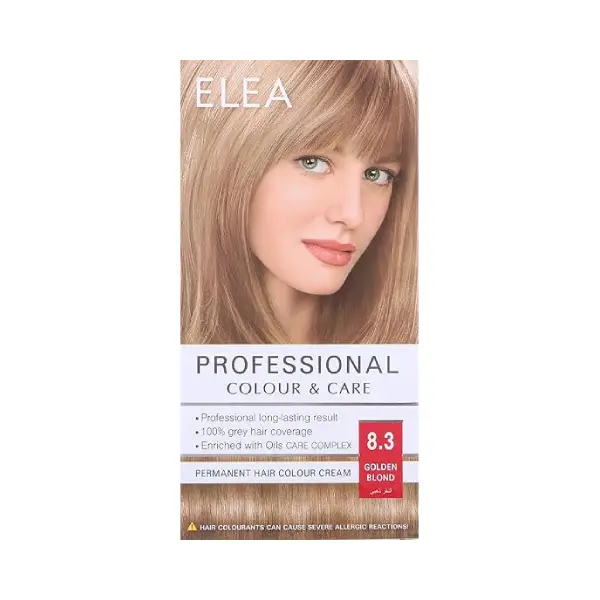 ELEA HAIR COLOR CREAM 8.3 كريم صبغة الشعر إيليا 8.3