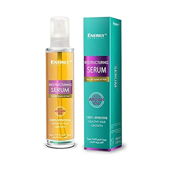 ENERGY RESTRUC. HAIR SERUM WITH ARGAN OIL 100ML سيروم الشعر المجدد للطاقة بزيت الأرجان 100 مل