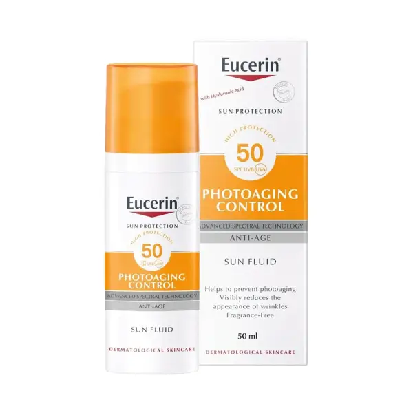 EUCERIN SUN FACE ANTI AGE SPF 50 KIT مجموعة يوسيرين صن فيس المضادة للشيخوخة بعامل حماية من الشمس SPF 50