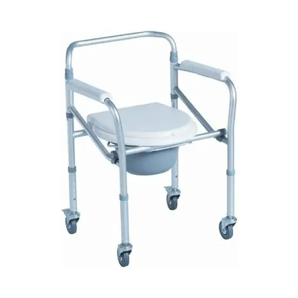 FOLDING COMMODE CHAIR W_O WHEEL-894(FANAR) كرسي حمام قابل للطي بدون عجلات