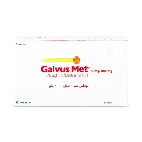 GALVUS MET 50_1000MG 60_S (1) جالفوس ميت 50/1000 مجم 60 قرصًا