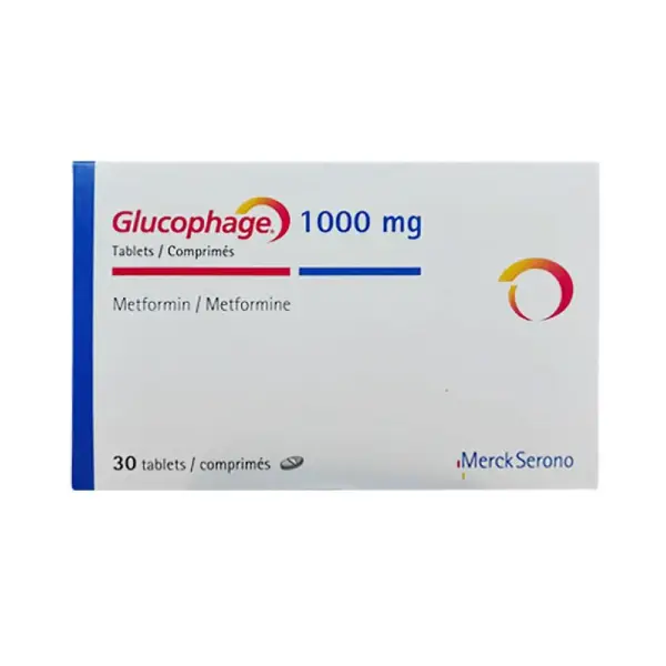 GLUCOPHAGE 1000MG 30_S (C=100) (1) جلوكوفاج 1000 مجم 30 قرص