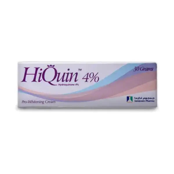 HIQUIN 4% CREAM 30G كريم هيكوين 4% 30 جرام