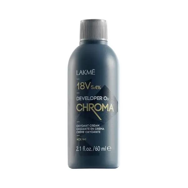 LAKME CHROMA DEVELOPER 18V 60 ML لاكمي كروما ديفيلوبر 18 فولت 60 مل