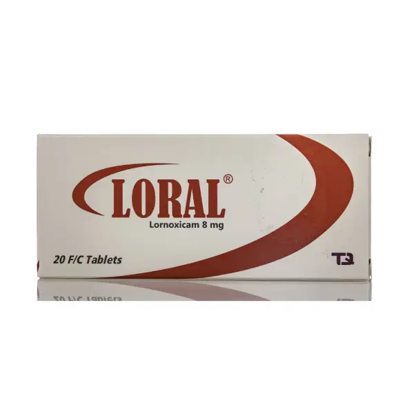 LORAL 8 MG 20 TAB لورال 8 مجم 20 قرص