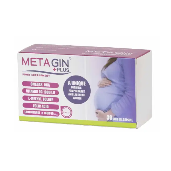METAGIN PLUS 30 CAP ميتاجين بلس 30 كبسولة