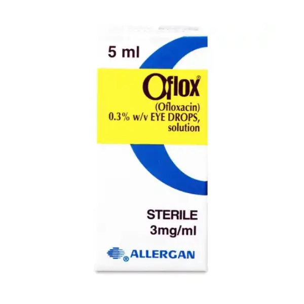 OFLOX 0.3% OPTHALMIC SOLUTION محلول أوفلوكس 0.3% للعين