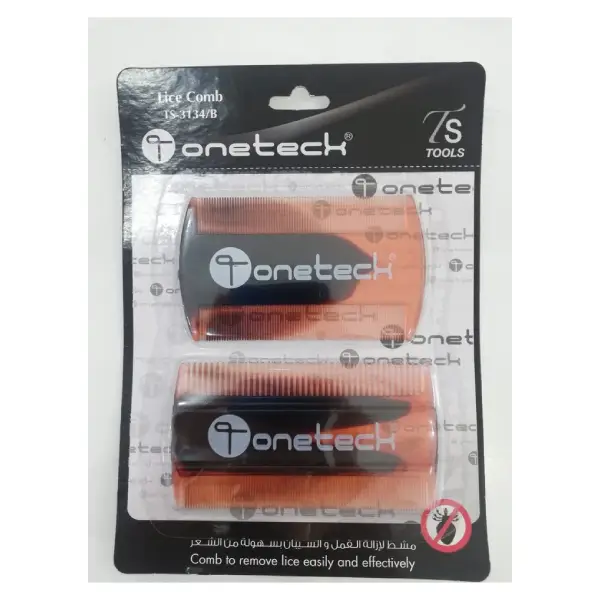 ONE TOUCH LICE COMB BLISTER 1_2 مشط القمل بلمسة واحدة 1*2
