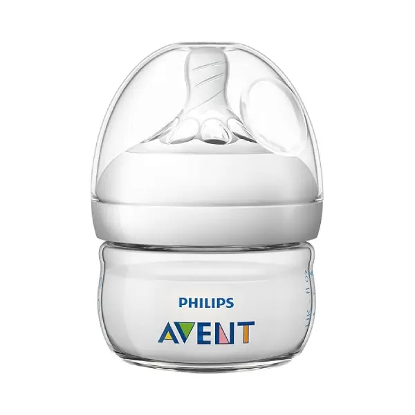 PHILIPS AVENT NATURAL FEEDING BOTTLE 60ML زجاجة الرضاعة الطبيعية من فيليبس أفينت 60 مل