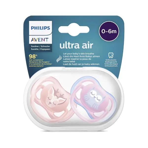 PHILIPS AVENT STHR 0-6M 2 PCS فيليبس افينت سترتش ار 0-6 شهور قطعتين