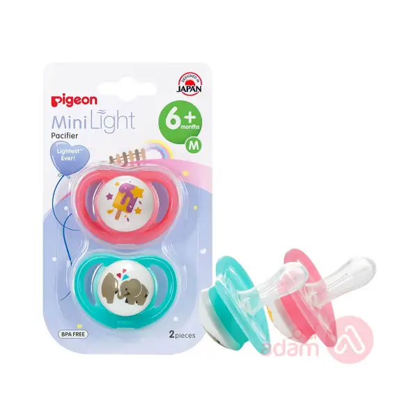 PIGEON MINILIGHT PACIFIER +6M 1_S لهاية بيجون ميني لايت +6 أشهر 1*S