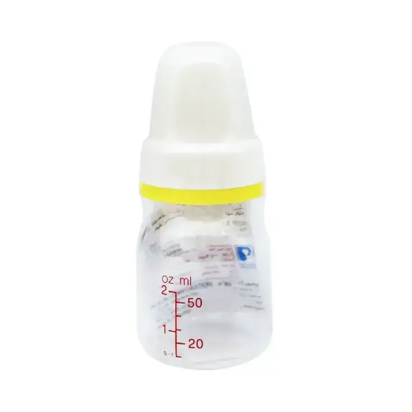 PIGEON PLASTIC BOTTLE 50ML PA26013 زجاجة بلاستيكية من بيجون 50 مل PA26013