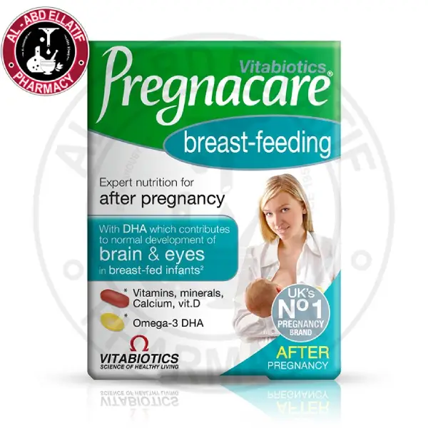 PREGNACARE BREAST FEEDING 56 TAB+28 CAP بريجناكير للرضاعة الطبيعية 56 قرص + 28 كبسولة