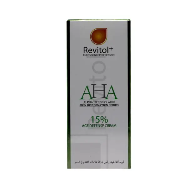 REVITOL AHA CREAM 15% 50GM كريم ريفيتول AHA 15% 50 جرام