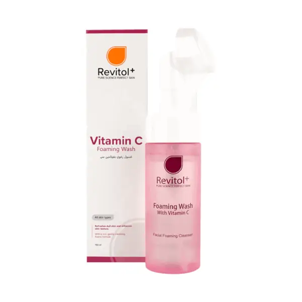 REVITOL FOAMING WASH WITH VIT C 150 ML غسول رغوي ريفيتول بفيتامين سي 150 مل