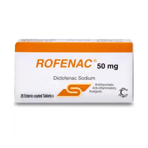 ROFENAC 50MG 20 TAB روفيناك 50 مجم 20 قرص
