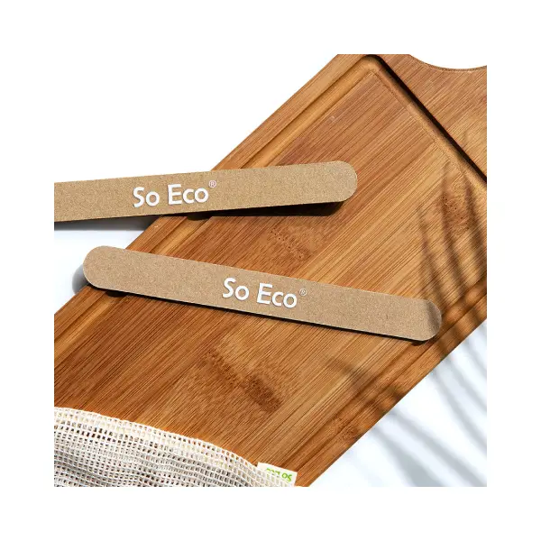 SOECO BAMBOO NAIL FILES مبرد أظافر من الخيزران من شركة SOECO