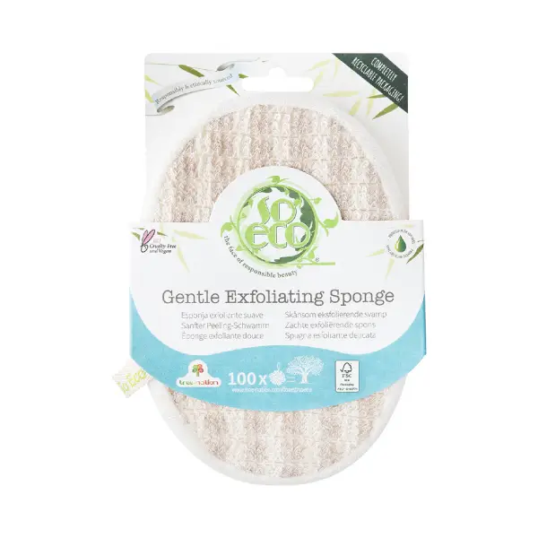 SOECO GENTLE EXFOLIATING SPONGE اسفنجة التقشير اللطيفة من سويكو