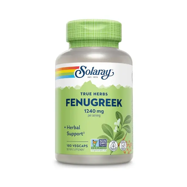 SOLARAY FENUGREEK 620MG 100_S سولاراي الحلبة 620 مجم 100 قرص