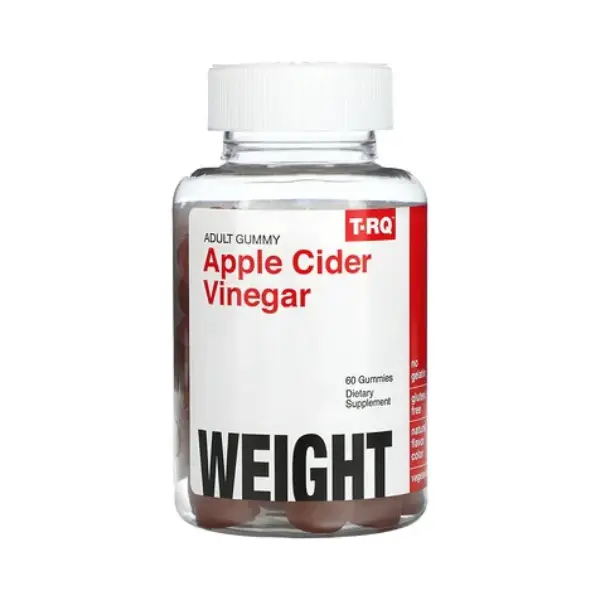 TRQ APPLE CIDER VINEGAR 60GUMMIES خل التفاح TRQ 60 حبة