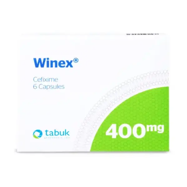 WINEX 400MG 6 CAP وينكس 400 مجم 6 كبسولات