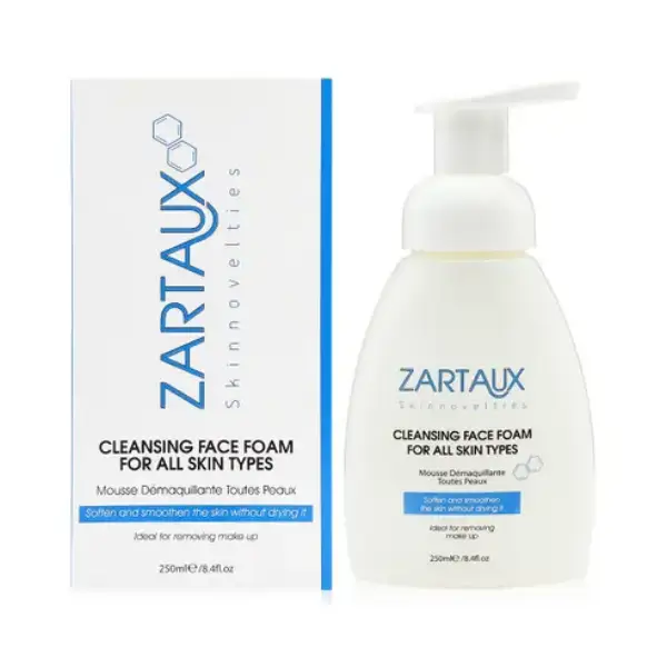 ZARTAUX CLEANSING FACE FOAM 250ML رغوة تنظيف الوجه زارتاوكس 250 مل