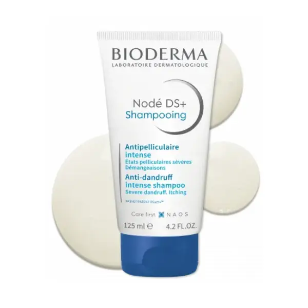 BIODERMA NODE DS+ ANTI DANDRUFF SHAMPOO 125ML شامبو بيوديرما نود دي إس+ المضاد للقشرة 125 مل
