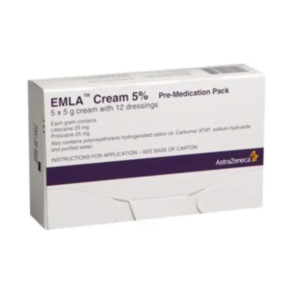 EMLA 5% 5X5 G CREAM EMLA 5% 5X5 G CREAM