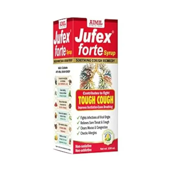 JUFEX FORTE SYRUP 100ML شراب جوفكس فورت 100 مل