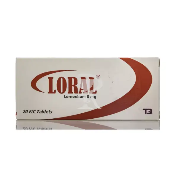 LORAL 8 MG 20 TAB لورال 8 مجم 20 قرص