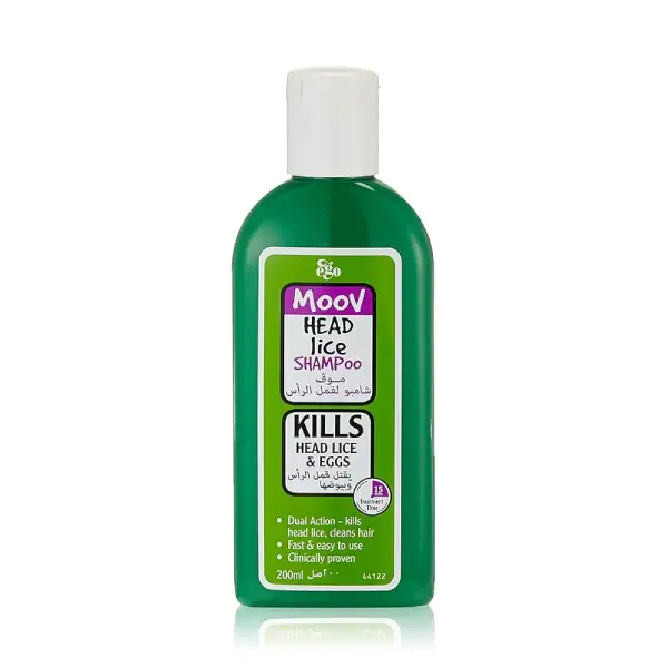 MOOV HEAD LICE SHAMPOO شامبو موف لقمل الرأس