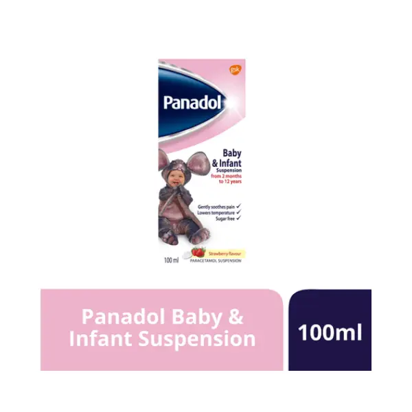 PANADOL BABY& INFANT SUSP.100ML (C=48) PANADOL BABY& INFANT SUSP.100ML