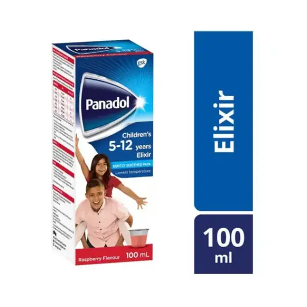 PANADOL ELIXIR 5-12 YRS 100ML PANADOL ELIXIR 5-12 YRS 100ML