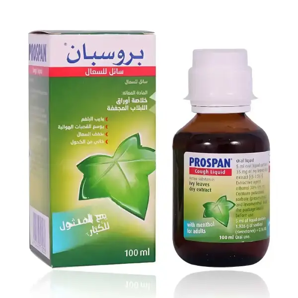 PROSPAN MENTHOL COUGH SYRUP 100ML PROSPAN MENTHOL COUGH SYRUP 100ML