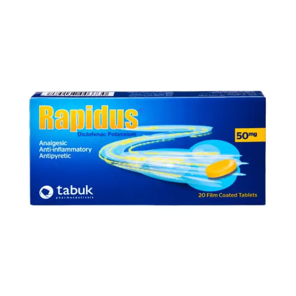 RAPIDUS 50MG 20_S TAB. RAPIDUS 50MG 20_S TAB.