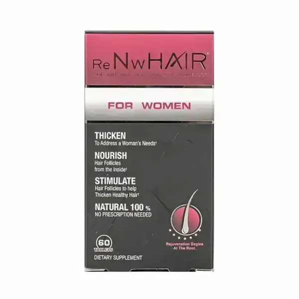 RE NWHAIR FOR WOMEN 60 TABS ري نو هير للنساء 60 قرص
