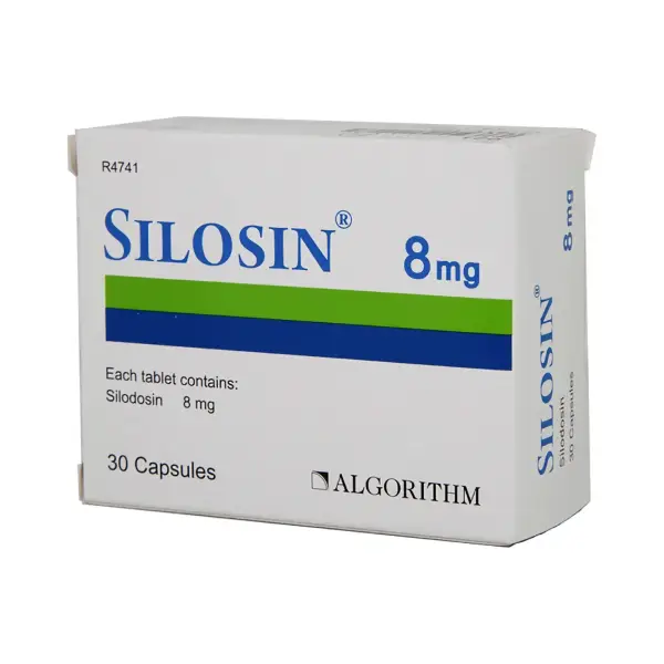 SILOSIN 8MG 30 CAP SILOSIN 8MG 30 CAP
