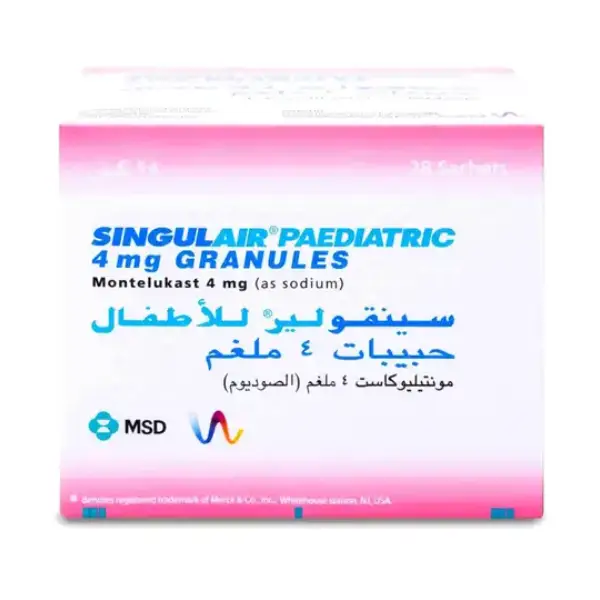 SINGULAIR PED.GRANULES 4MG SACHETS SINGULAIR PED.GRANULES 4MG SACHETS
