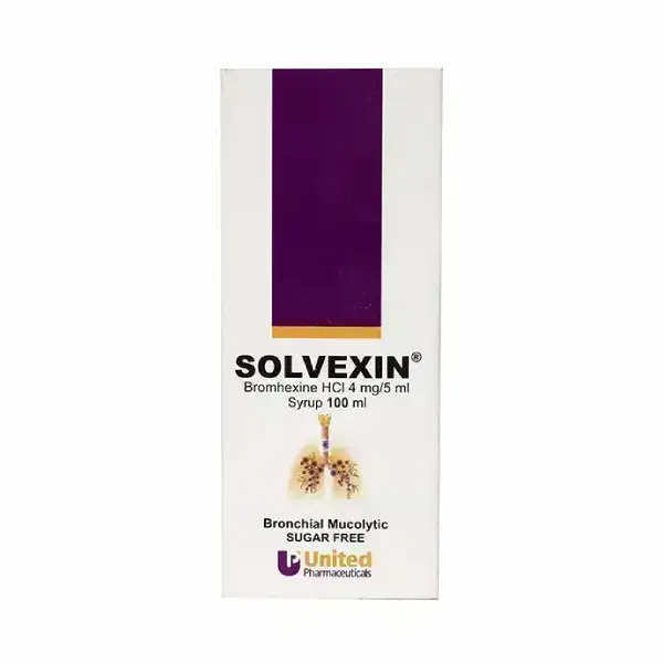 SOLVEXIN SYRUP 100ML (C=48) شراب سولفكسين 100 مل
