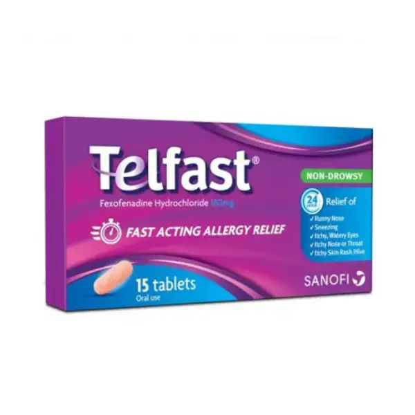 TELFAST 180MG 15_S (C=100) TELFAST 180MG 15_S