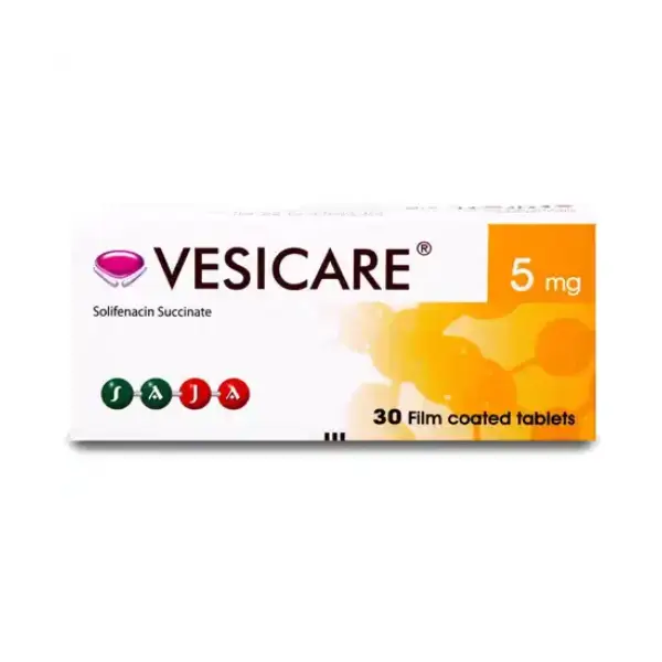 VESICARE 5MG 30 TABS فيسيكير 5 مجم 30 قرص