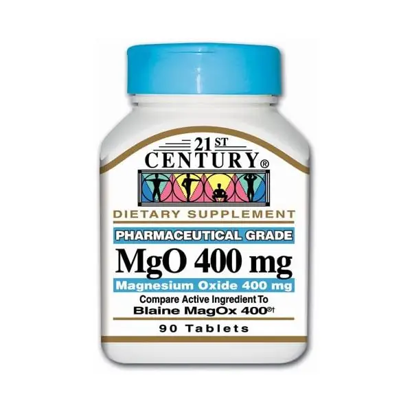 21 CENTURY MGO 400MG 90_S 21 CENTURY MGO 400MG 90_S
