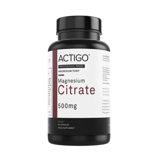 ACTIGO MAGNESIUM CITRARE 500 MG 60 CAPS ACTIGO MAGNESIUM CITRARE 500 MG 60 CAPS